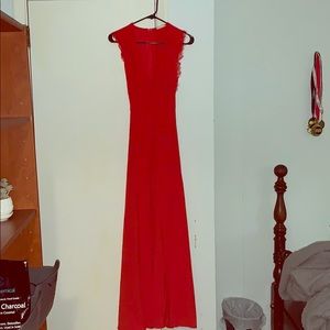 ✨Red Full-Length Dress✨
